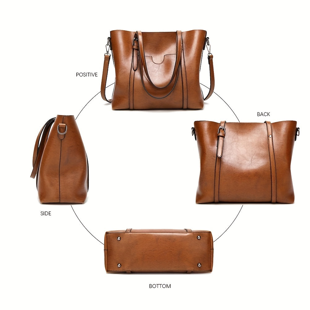 Ruby™ | Forfinet Leather Tote Bag