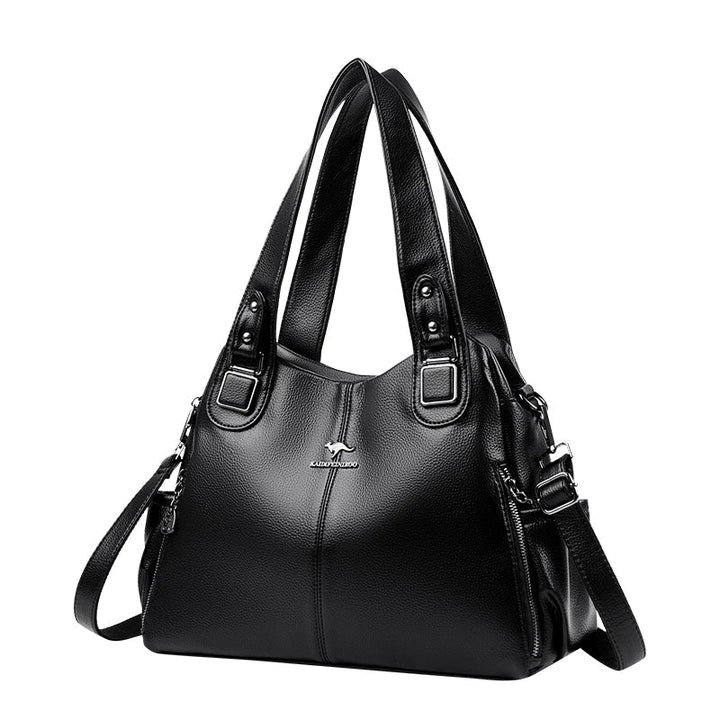 Amelia™ | Retro Leather Shoulder Bag