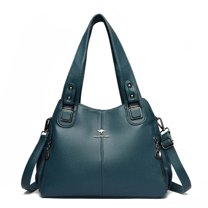 Amelia™ | Retro Leather Shoulder Bag