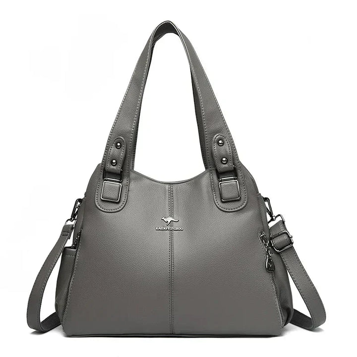 Amelia™ | Retro Leather Shoulder Bag